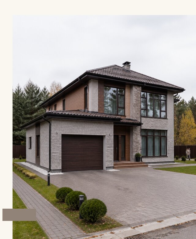 Проект дома 8 на 8 с гаражом в Каменке по цене 35403 | А3дПро-Кам